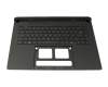 Tastatur inkl. Topcase schwarz original für Asus ROG Strix SCAR 16 G635LX