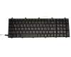 Tastatur DE (deutsch) schwarz mit Backlight für MSI GT70 2PE