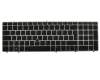 Tastatur DE (deutsch) schwarz mit Mouse-Stick für HP EliteBook 8570p