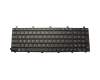 Tastatur DE (deutsch) schwarz mit Backlight original für Clevo P17x