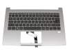 102-016M2LHA03 Original Acer Tastatur inkl. Topcase DE (deutsch) schwarz/grau mit Backlight