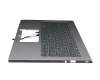 102-016M2LHC04 Original Acer Tastatur inkl. Topcase DE (deutsch) silber/silber mit Backlight