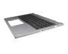 11904E40K202 Original Acer Tastatur inkl. Topcase DE (deutsch) schwarz/silber mit Backlight