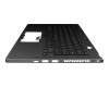 122114-061 Original Asus Tastatur inkl. Topcase DE (deutsch) schwarz/grau mit Backlight