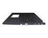 13304EACK201 Original Acer Tastatur inkl. Topcase DE (deutsch) schwarz/grau mit Backlight