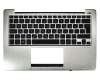 13GNFQ1AM071-1 Original Asus Tastatur inkl. Topcase GR (griechisch) schwarz/silber