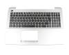 13N0-R7A0913 Original Asus Tastatur inkl. Topcase DE (deutsch) silber/silber