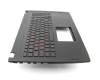 13N1-0SA0701 Original Asus Tastatur inkl. Topcase DE (deutsch) schwarz/schwarz mit Backlight