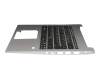 13N1-1ZA0501 Original Acer Tastatur inkl. Topcase DE (deutsch) schwarz/silber