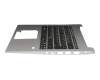 13N1-1ZP0201 Original Acer Tastatur inkl. Topcase DE (deutsch) schwarz/silber