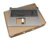 13N1-23A0101 Original Acer Tastatur inkl. Topcase DE (deutsch) schwarz/silber mit Backlight