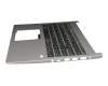 13N1-50A0201 Original Acer Tastatur inkl. Topcase DE (deutsch) schwarz/silber mit Backlight