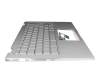 13N1-7EA0231 Original Asus Tastatur inkl. Topcase DE (deutsch) silber/silber mit Backlight