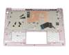 13N4-0AA0C01 Original Dell Tastatur inkl. Topcase DE (deutsch) schwarz/pink