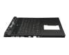 13N4-0JA0501 Original Dell Tastatur inkl. Topcase DE (deutsch) schwarz/schwarz mit Backlight