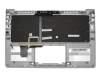 13NB04R1AM0311 Original Asus Tastatur inkl. Topcase US (englisch) schwarz/silber mit Backlight