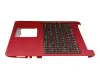 13NB0BG4AP0101 Original Asus Tastatur inkl. Topcase DE (deutsch) schwarz/rot