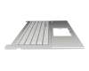 13NB0ZT1P02011 Original Asus Tastatur inkl. Topcase DE (deutsch) weiß/silber mit Backlight