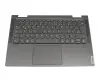 14494218 Original Lenovo Tastatur inkl. Topcase DE (deutsch) grau/grau mit Backlight