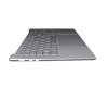 17365628 Original Lenovo Tastatur inkl. Topcase DE (deutsch) grau/grau mit Backlight