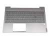17G56E0J686C Original Lenovo Tastatur inkl. Topcase SP (spanisch) grau/grau mit Backlight