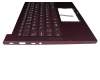 1KAFZZE005Q Original Lenovo Tastatur inkl. Topcase UK (englisch) lila/lila mit Backlight