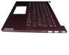 1KAFZZE005Q Original Lenovo Tastatur inkl. Topcase UK (englisch) lila/lila mit Backlight