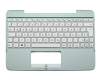 1KAHZZG002P Original Asus Tastatur inkl. Topcase DE (deutsch) weiß/grün