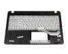 1KAHZZG005 Original Asus Tastatur inkl. Topcase DE (deutsch) schwarz/silber