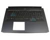 1KAJZZG060K Original Acer Tastatur inkl. Topcase DE (deutsch) schwarz/schwarz mit Backlight