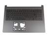 1KAJZZG061B Original Acer Tastatur inkl. Topcase DE (deutsch) schwarz/schwarz mit Backlight