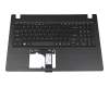 1KAJZZR006J Original Acer Tastatur inkl. Topcase US (englisch) schwarz/schwarz