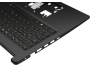 21F26AH7601 Original Acer Tastatur inkl. Topcase DE (deutsch) schwarz/grau mit Backlight