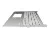 2346N00GN Original Asus Tastatur inkl. Topcase DE (deutsch) weiß/silber mit Backlight