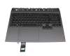 25G0063 Original Lenovo Tastatur inkl. Topcase DE (deutsch) schwarz/grau mit Backlight