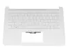 2B-AB208Q100 Original Primax Tastatur inkl. Topcase DE (deutsch) weiß/weiß