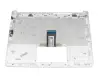 2B-AB208Q100 Original Primax Tastatur inkl. Topcase DE (deutsch) weiß/weiß