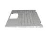 2B-BBJ08W603 Original Primax Tastatur inkl. Topcase DE (deutsch) silber/silber mit Backlight