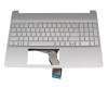 2H-AB3GMQ13411 Original Primax Tastatur inkl. Topcase DE (deutsch) silber/silber