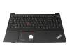 2H-AC9GML70121 Original PMX Tastatur inkl. Topcase DE (deutsch) schwarz/schwarz mit Mouse-Stick