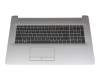 2H1719-05330F Rev.A Original HP Tastatur inkl. Topcase DE (deutsch) schwarz/silber mit ODD