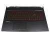 307-7E4C21-2TA Original MSI Tastatur inkl. Topcase DE (deutsch) schwarz/schwarz mit Backlight