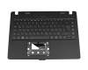 336171164 Original Acer Tastatur inkl. Topcase DE (deutsch) schwarz/schwarz mit Backlight
