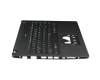 336171164 Original Acer Tastatur inkl. Topcase DE (deutsch) schwarz/schwarz mit Backlight