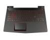 35053241 Original Medion Tastatur inkl. Topcase DE (deutsch) schwarz/schwarz mit Backlight