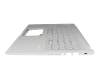 39XKUTAJN10 Original Asus Tastatur inkl. Topcase DE (deutsch) silber/silber