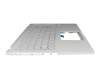 39XKUTAJN10 Original Asus Tastatur inkl. Topcase DE (deutsch) silber/silber