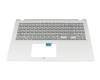 39XKUTAJNK0 Original Asus Tastatur inkl. Topcase DE (deutsch) grau/silber