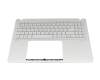 3IZJ3KS0000 Original Asus Tastatur inkl. Topcase DE (deutsch) silber/silber mit Backlight