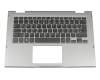 460.07R08.0017 Original Dell Tastatur inkl. Topcase DE (deutsch) schwarz/silber mit Backlight